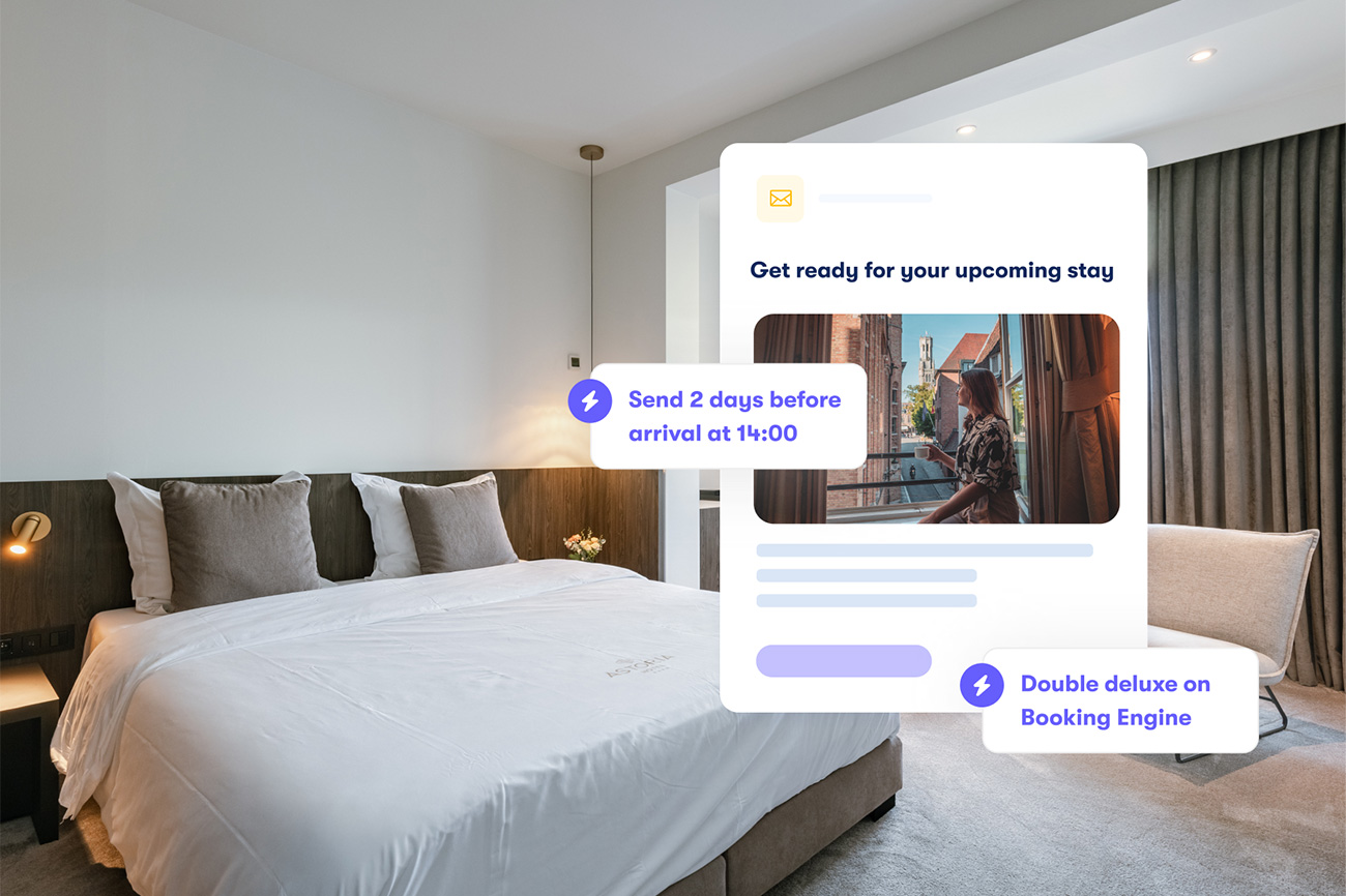 Automate communication with your guests thanks to Bookingplanner 7