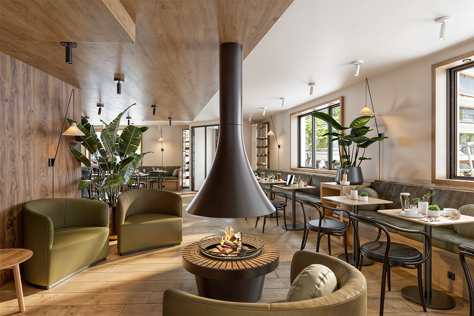 Jolie Cafe Manger lobby 03 3d artist impression kopie