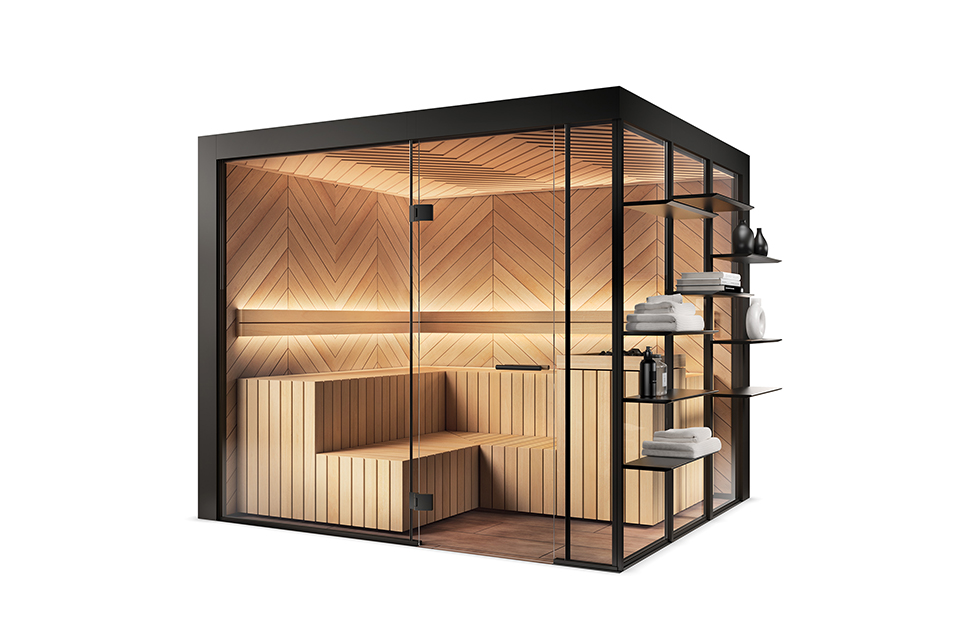 KLAFS Sauna GESA nature by Gesa Hansen vrijstaand kopie
