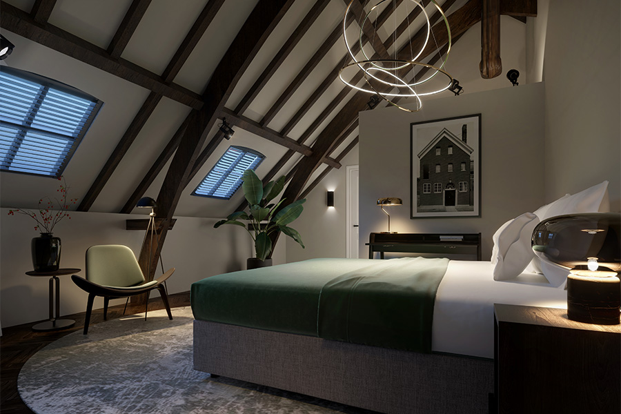 5 ARD AtelierRuimDenkers Hotel room Distillers Hotel Schiedam