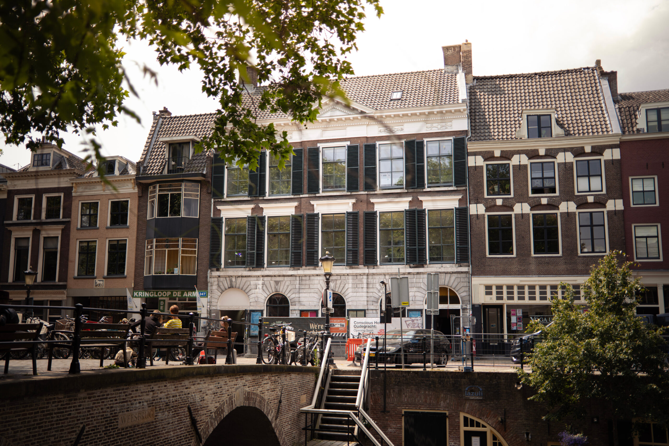 Conscious Hotel Oudegracht View From Oudegracht 2 ©Conscious Group scaled