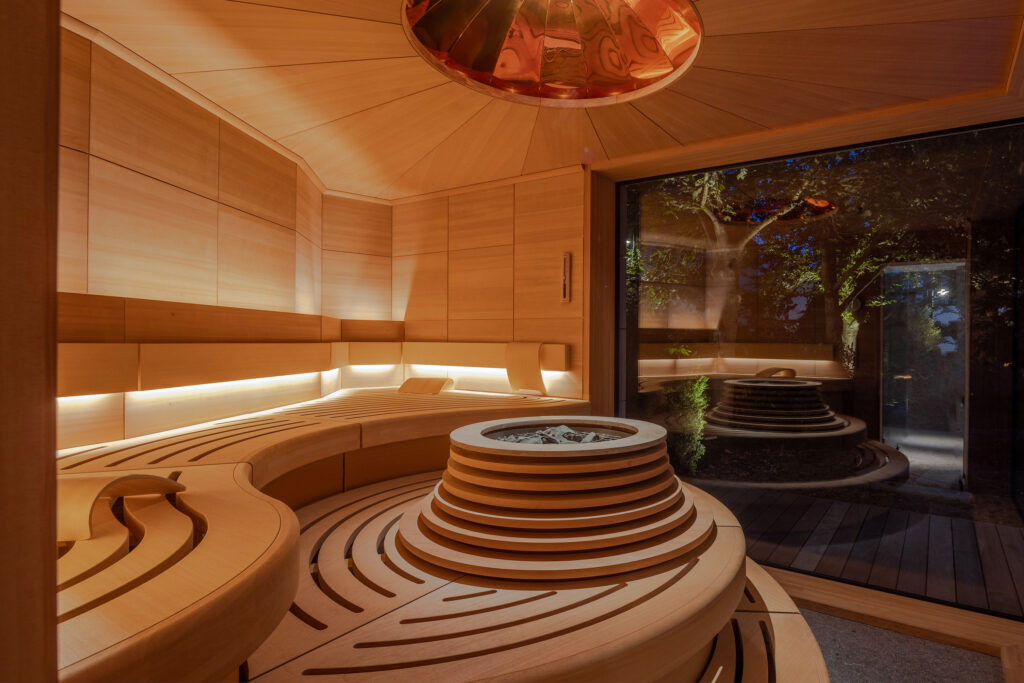 How KLAFS transforms the sauna with wood into a total sensory experience