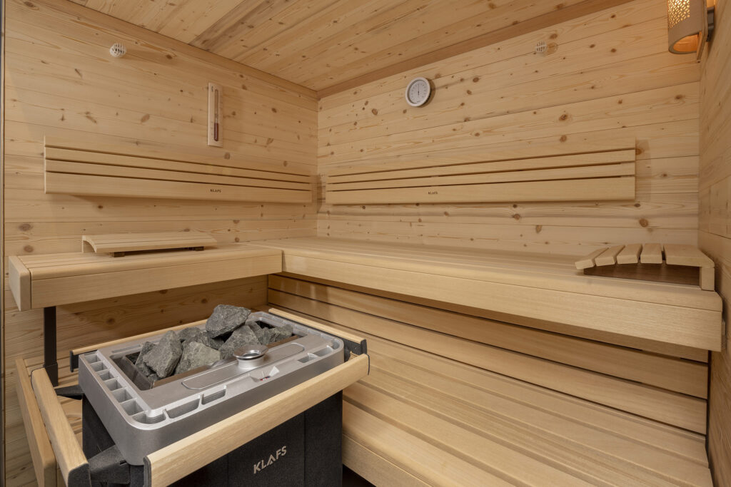 KLAFS sauna premium spruce photo Alex Gretter