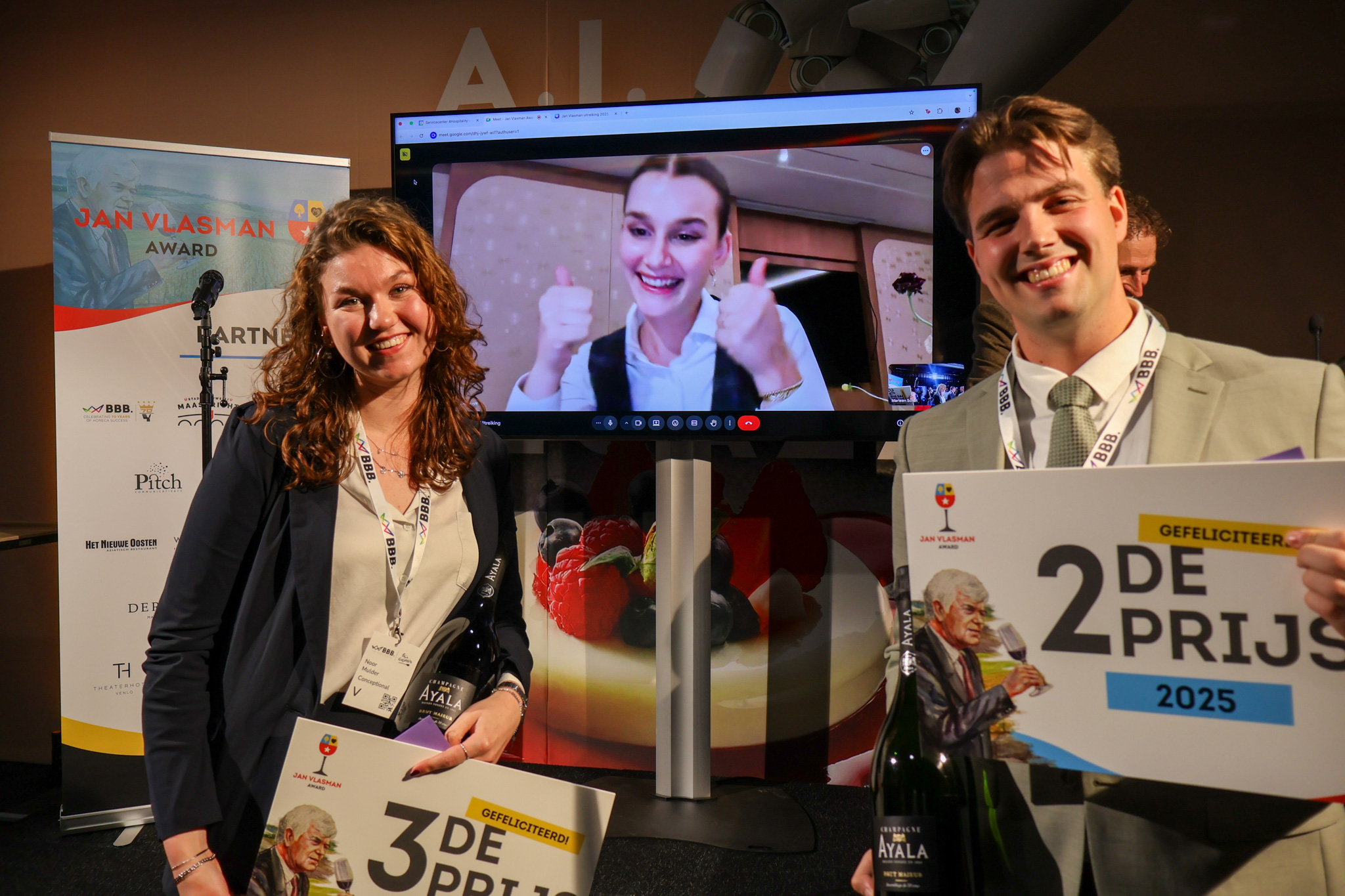 Annebel Meerhoff, second winner Jan Vlasman Award 3