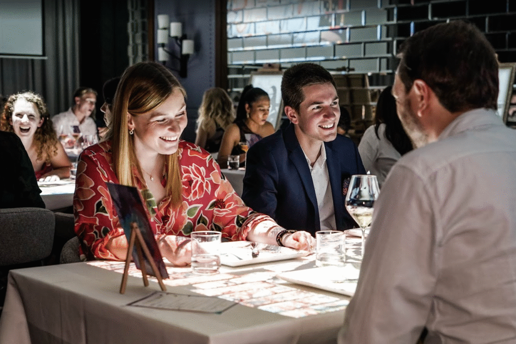 Artistieke dinnershow SevenPaintings gestart in Rotterdam