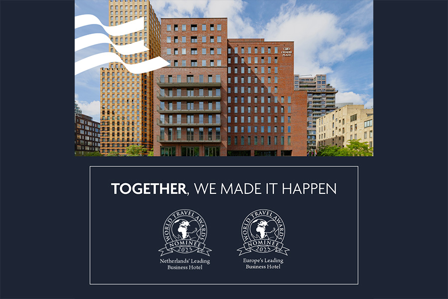 Crowne Plaza Amsterdam-South wint twee prestigieuze titels bij de World Travel Awards 2025 1