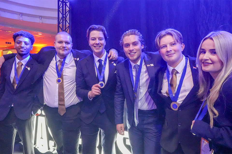 Studenten ROC Mondriaan winnen zes medailles op Europees hospitality-toernooi in Zweden 5