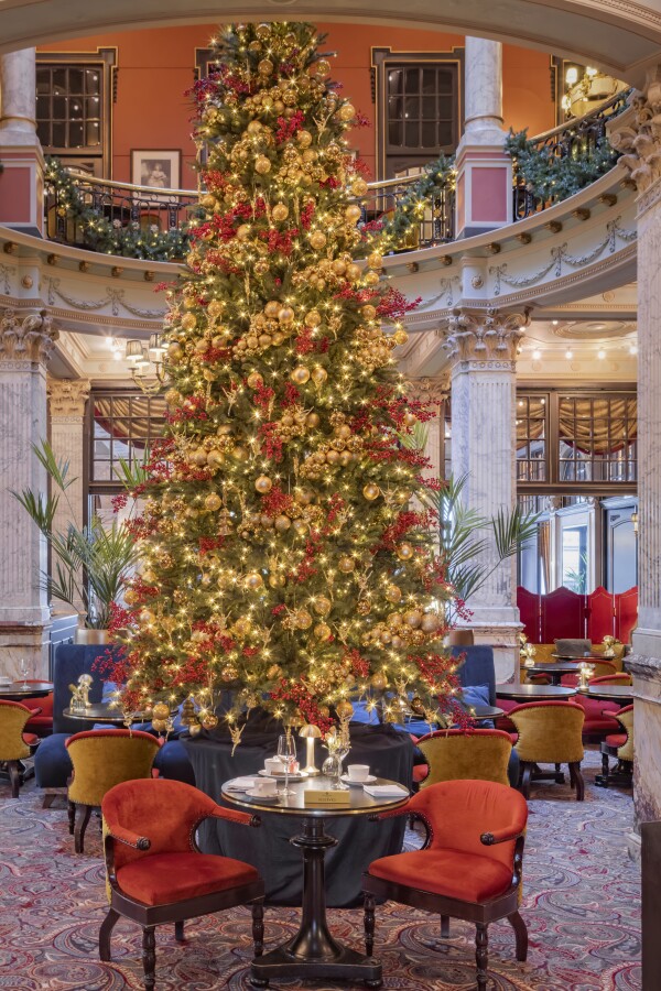 Anna Pavlova Champagne Lounge & Kerstboomdesign – Hotel Des Indes 4