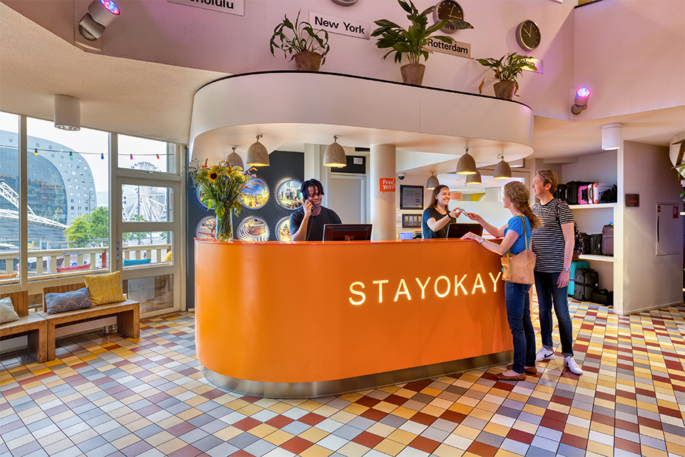 Renovatie hostel Stayokay in Rotterdam 1