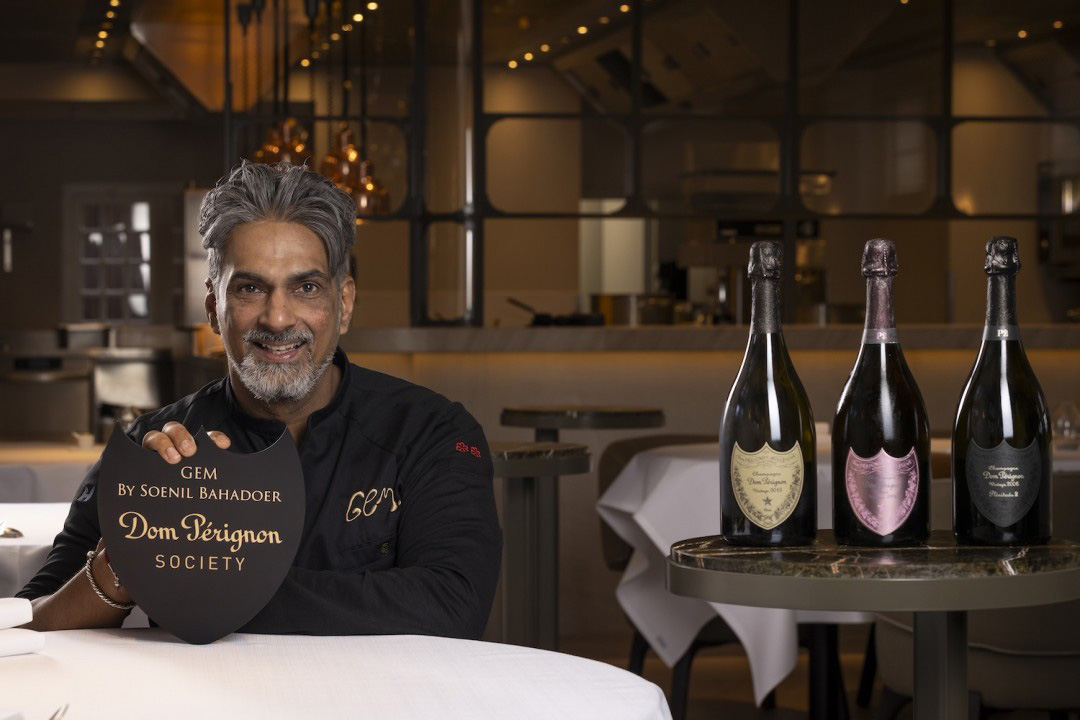 Soenil Bahadoer eerste Nederlandse chef in Dom Pérignon Society 6