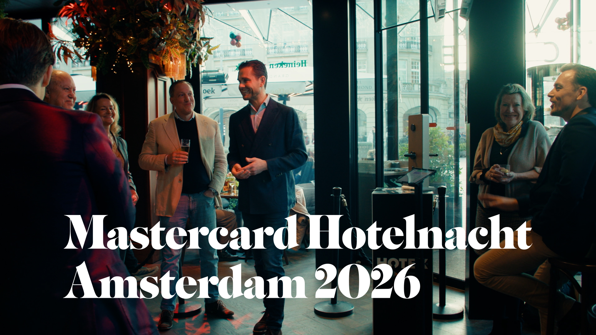 Hotek zet sfeer en technologie centraal op Mastercard Hotelnacht in Amsterdam 7