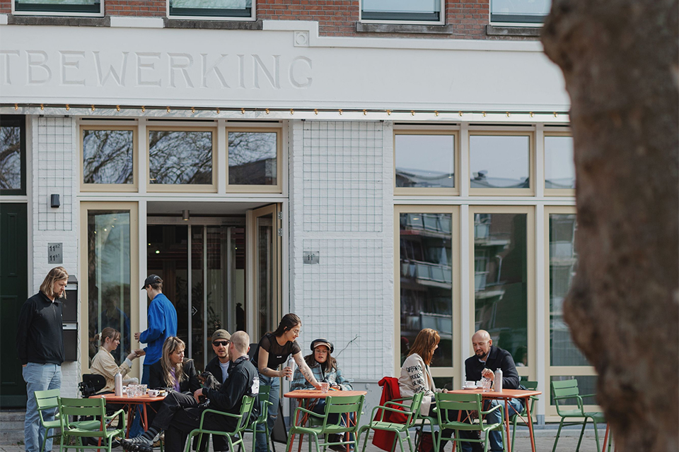 Koffiehotel in historische Rotterdamse wijk 2