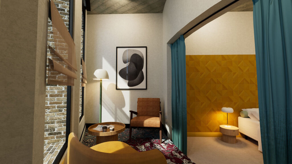 Repurposing Emmeloord water tower into high-quality 65-metre-high suite concept 1