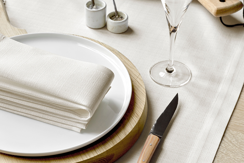 Responding to trends and traditions. Linen remains a staple 1
