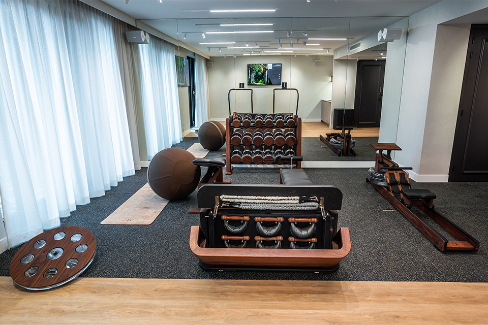 Fitnessruimte als onderdeel van het hotelconcept 1