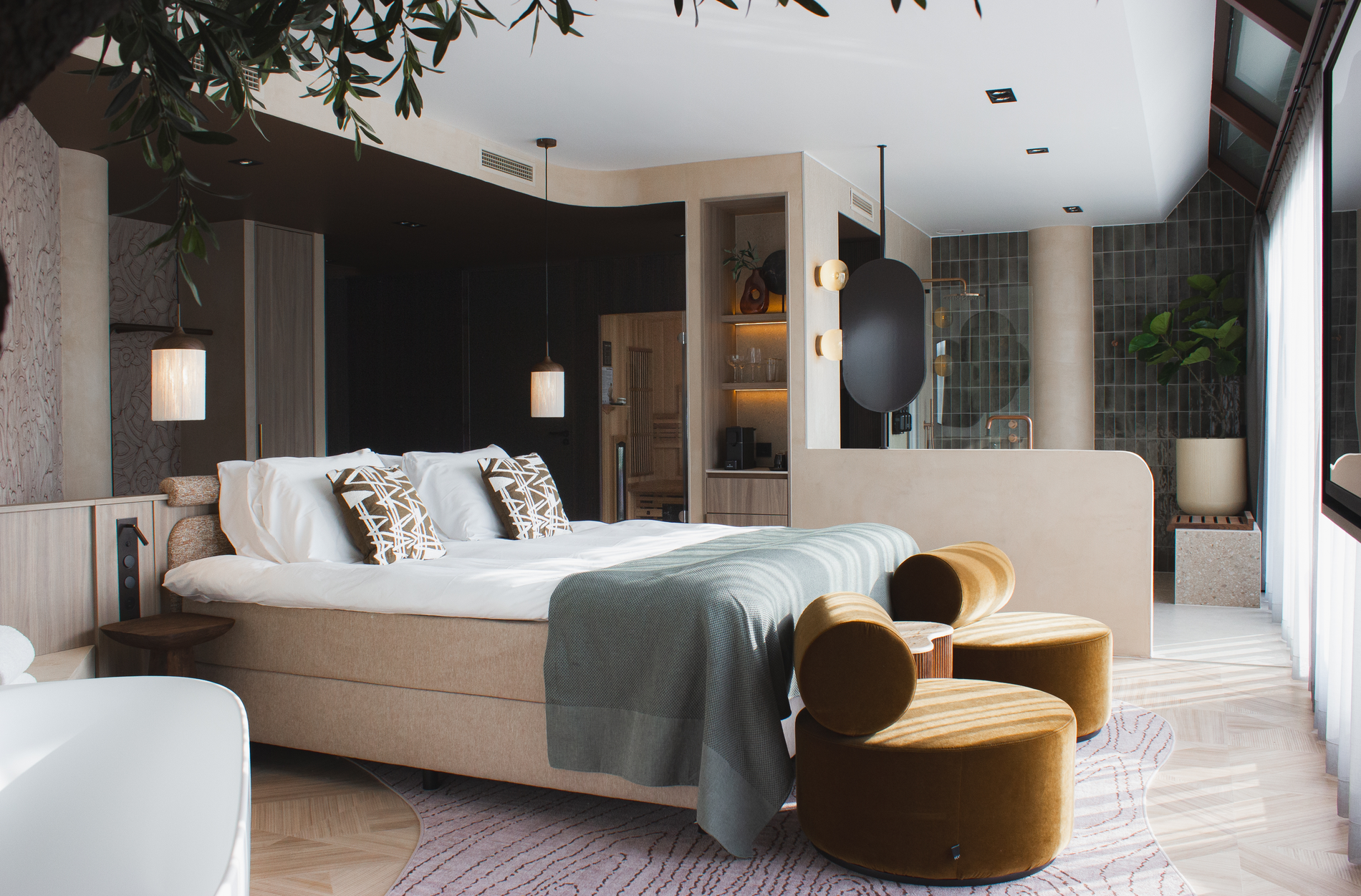 Thermae 2000 rust twaalf nieuwe wellness suites uit met Geberit AquaClean douchewc’s 3