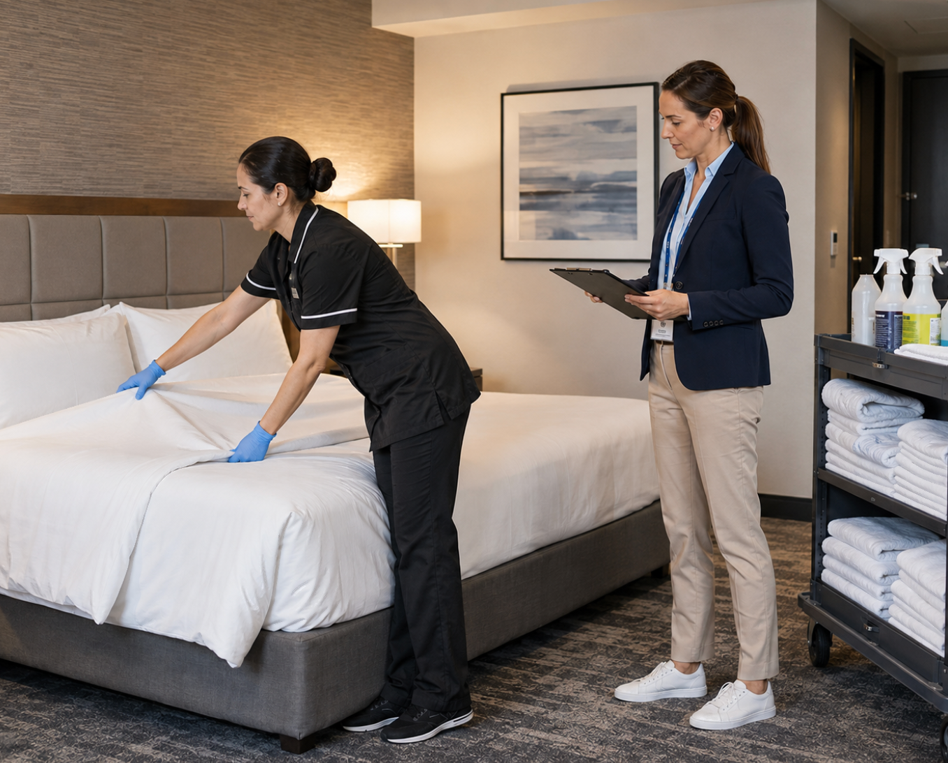 Housekeeping onder druk: Arbeidsinspectie controleert hotels op fysieke belasting 11