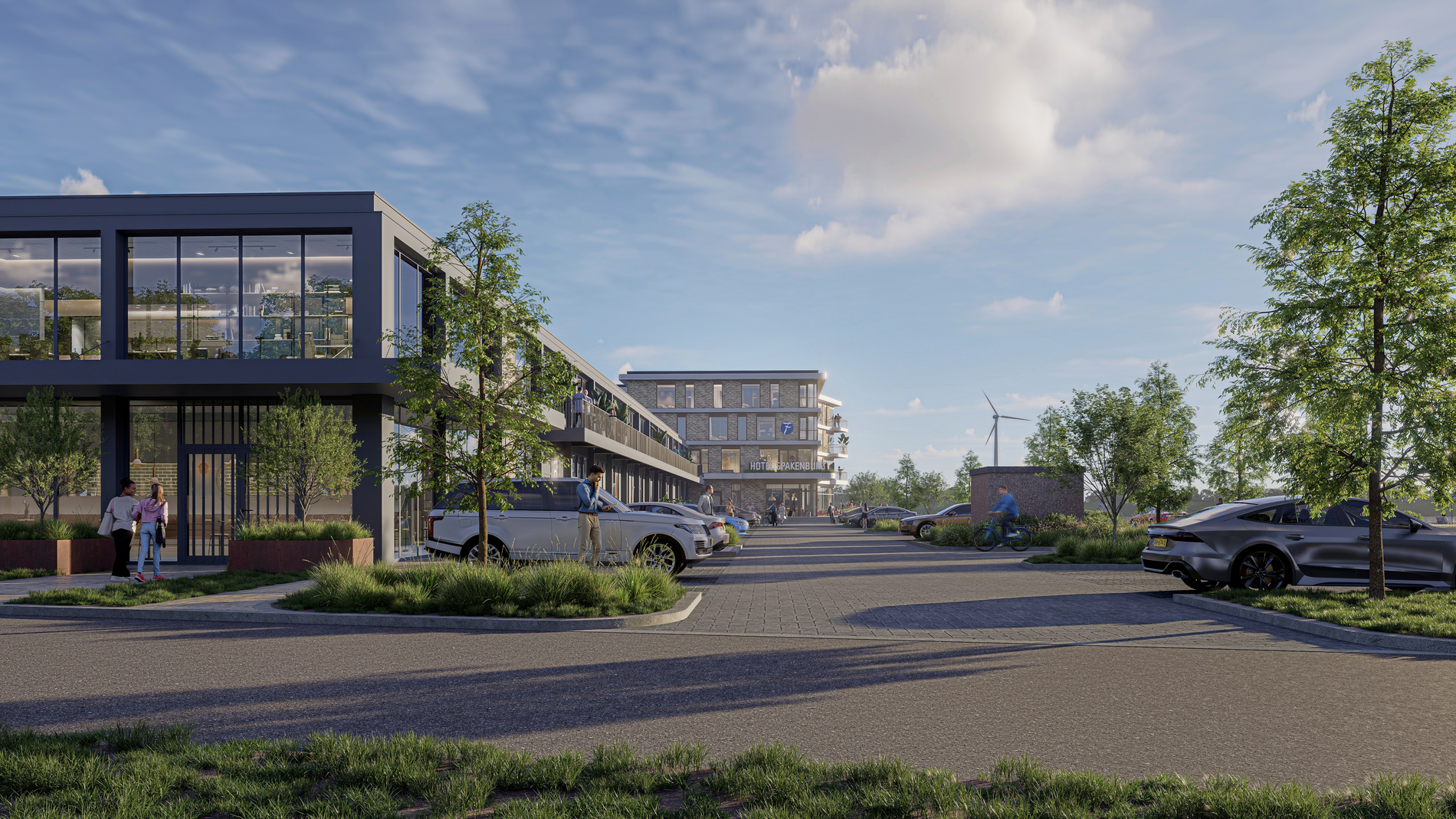 Hotel Spakenburg – Weids uitzicht op strand en water 1