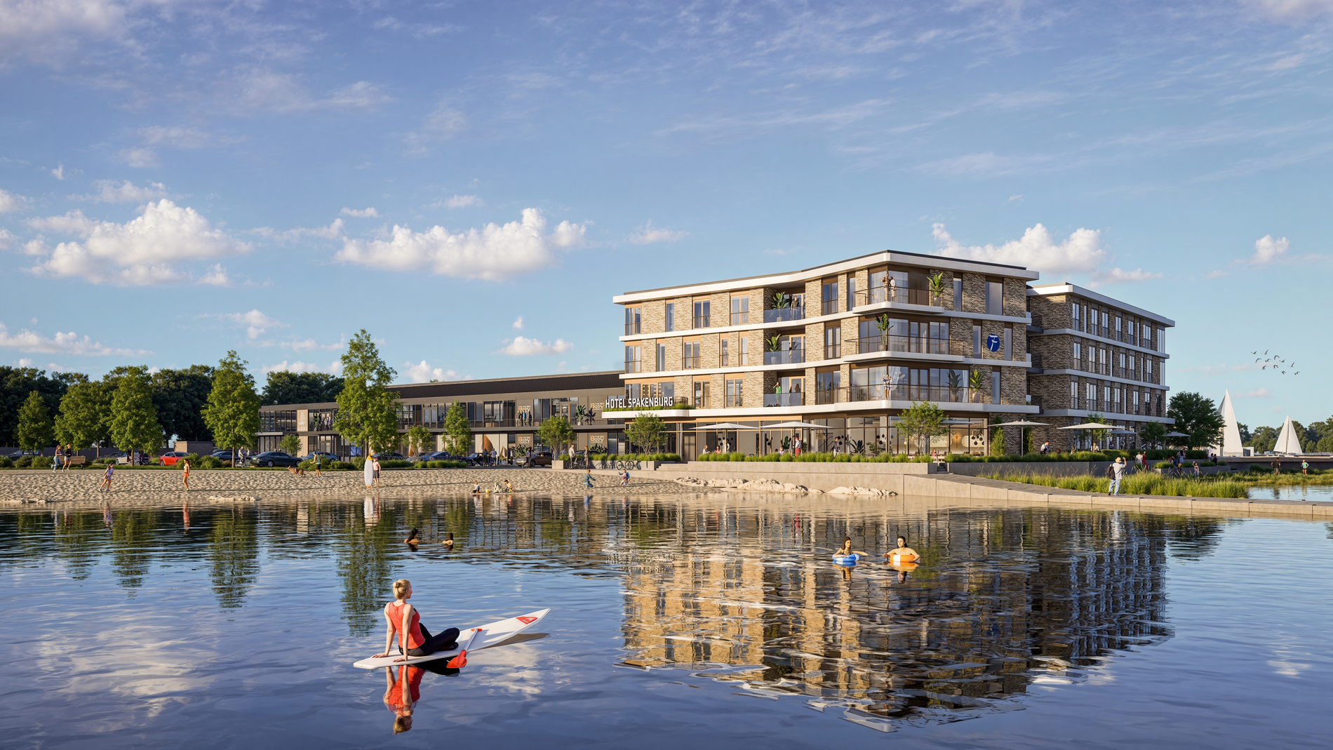 Hotel Spakenburg – Sweeping views of the beach and water 4