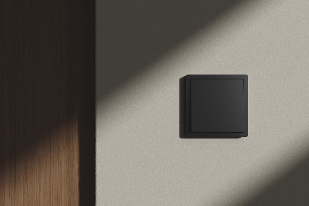 Less is more: the light switch as a stylish feature of the interior 1